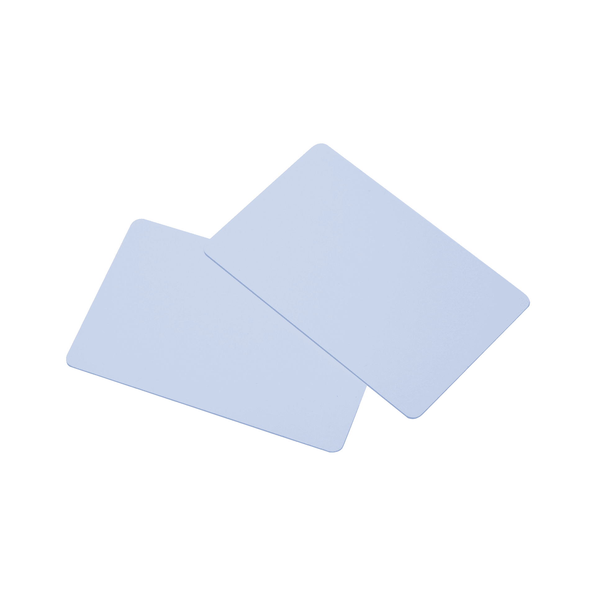 Matte black NFC business card with QR code on the back